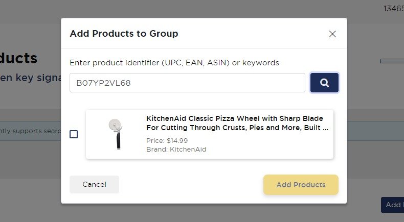 How to add a product to the ‘Track Products’ tool in Product Research Pulse.