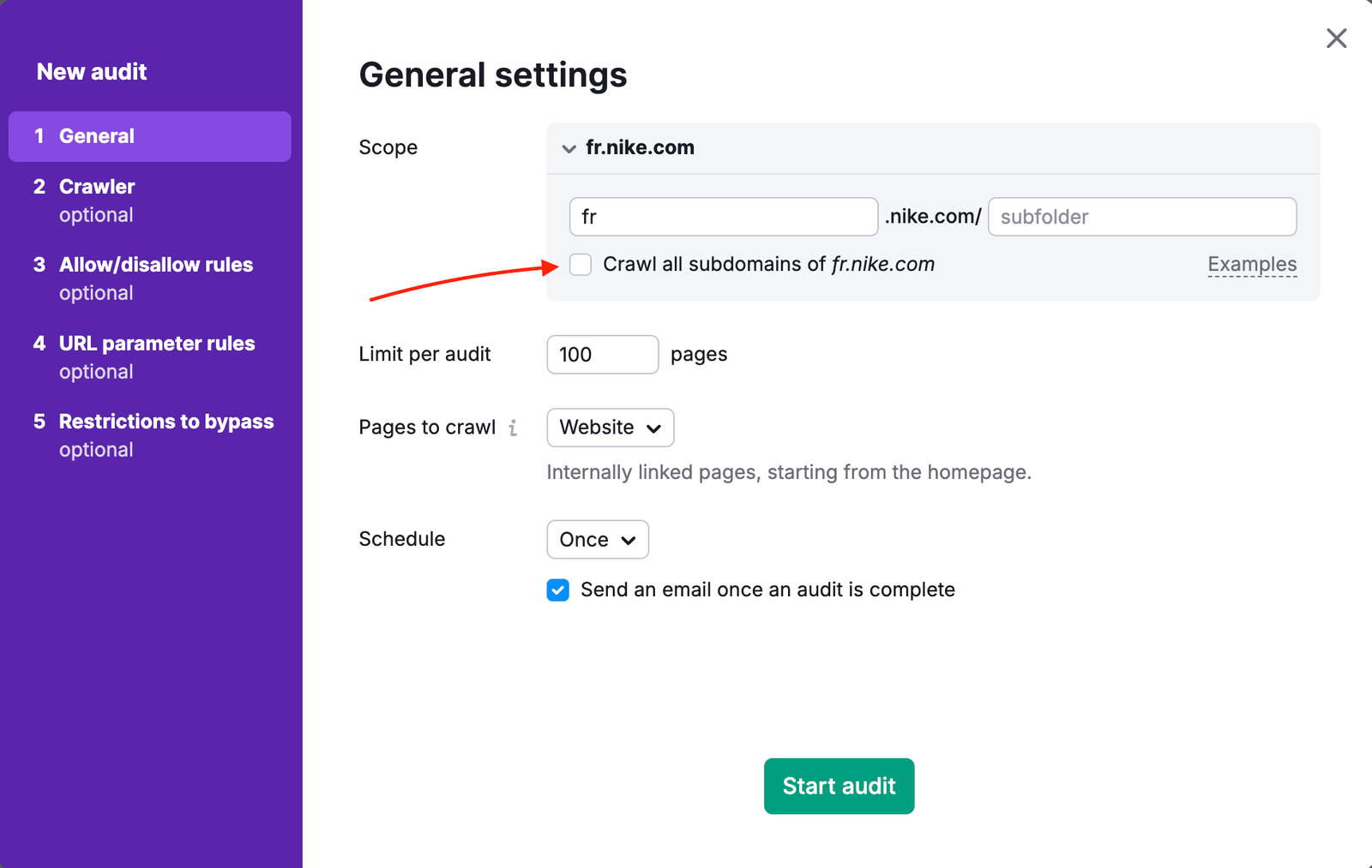How to Set up Website Monitoring Tools in Multiple Folders image 3